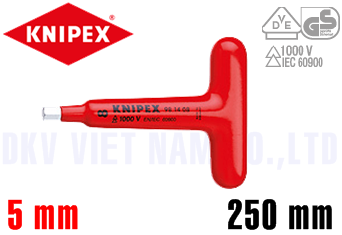 Chữ T cách điện Knipex 98 15 05