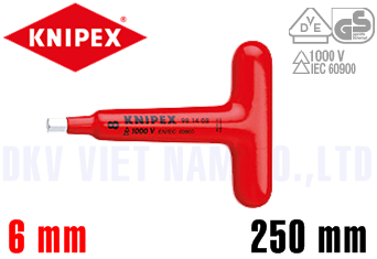 Chữ T cách điện Knipex 98 15 06