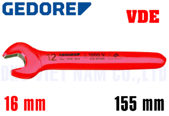 Cờ lê cách điện Gedore VDE 894 16