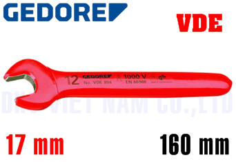 Cờ lê cách điện Gedore VDE 894 17