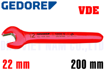 Cờ lê cách điện Gedore VDE 894 22