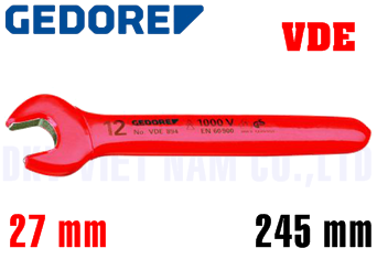 Cờ lê cách điện Gedore VDE 894 27