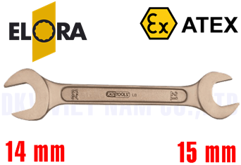 Cờ lê chống cháy nổ Elora 100-14x15 Al Br