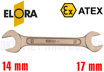Cờ lê chống cháy nổ Elora 100-14x17 Al Br