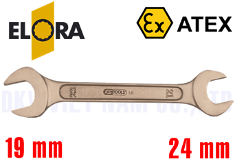 Cờ lê chống cháy nổ Elora 100-19x24 Al Br