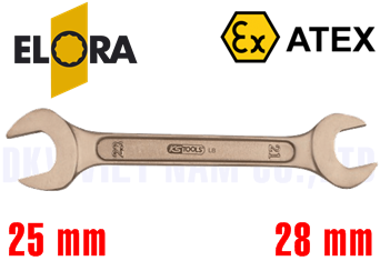 Cờ lê chống cháy nổ Elora 100-25x28 Al Br