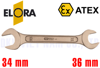 Cờ lê chống cháy nổ Elora 100-34x36 Al Br