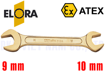 Cờ lê chống cháy nổ Elora 100-9x10 Cu Be