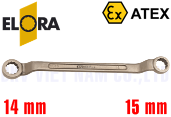 Cờ lê chống cháy nổ Elora 110-14x15 Al Br