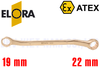 Cờ lê chống cháy nổ Elora 110-19x22 Cu Be