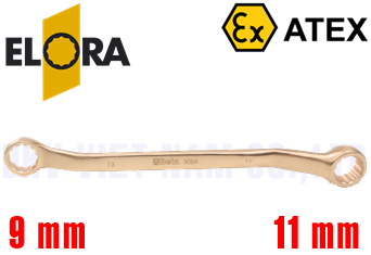 Cờ lê chống cháy nổ Elora 110-9x11 Cu Be
