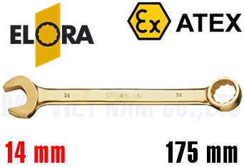 Cờ lê chống cháy nổ Elora 205-14 Cu Be