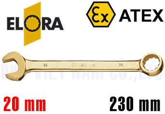 Cờ lê chống cháy nổ Elora 205-20 Cu Be