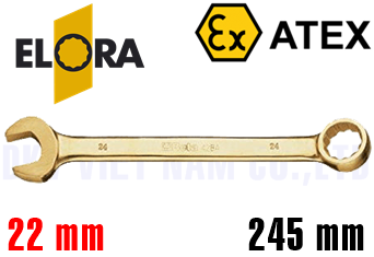 Cờ lê chống cháy nổ Elora 205-22 Cu Be