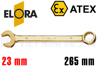 Cờ lê chống cháy nổ Elora 205-23 Cu Be