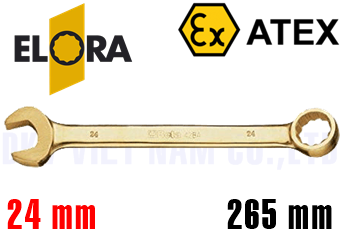 Cờ lê chống cháy nổ Elora 205-24 Cu Be
