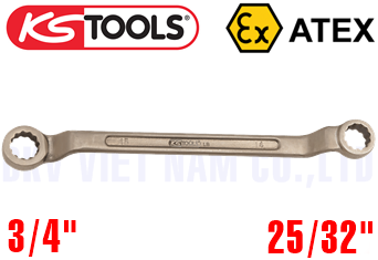 Cờ lê chống cháy nổ KS Tools 963.7450