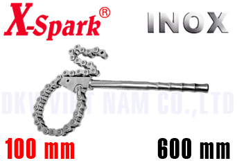 Cờ lê dây xích Inox X-Spark 8117A-1002