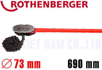 Cờ lê dây xích Rothenberger 70243