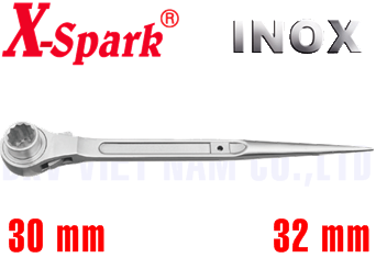 Cờ lê đuôi chuột Inox X-Spark 8130-3032