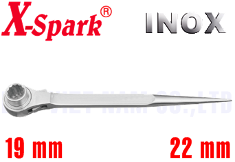 Cờ lê đuôi chuột Inox X-Spark 8130A-1922