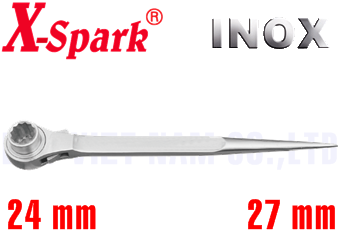 Cờ lê đuôi chuột Inox X-Spark 8130A-2427