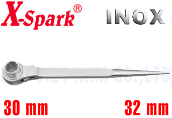 Cờ lê đuôi chuột Inox X-Spark 8130A-3032