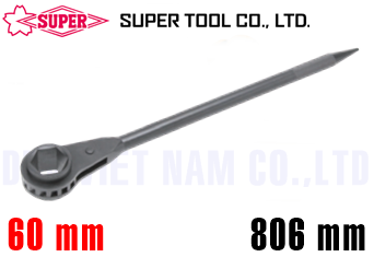 Cờ lê đuôi chuột Super Tools RH60T