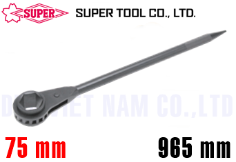 Cờ lê đuôi chuột Super Tools RH75T