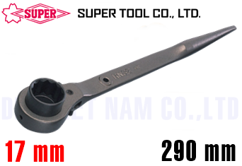 Cờ lê đuôi chuột Super Tools RN 17