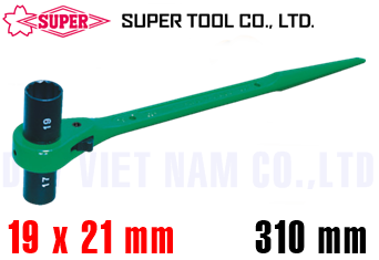 Cờ lê đuôi chuột Super Tools RN 1921WL
