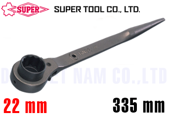 Cờ lê đuôi chuột Super Tools RN 22