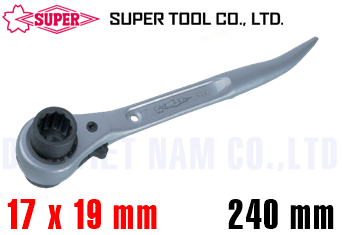 Cờ lê đuôi chuột Super Tools SRB 1719A