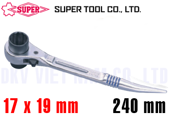 Cờ lê đuôi chuột Super Tools SRB 1719R