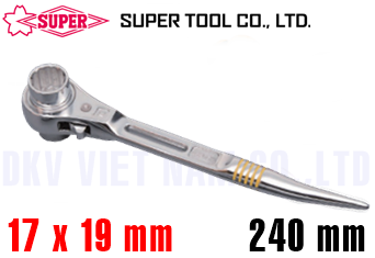 Cờ lê đuôi chuột Super Tools SRB 1719RH