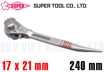 Cờ lê đuôi chuột Super Tools SRB 1721RH