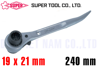 Cờ lê đuôi chuột Super Tools SRB 1921A