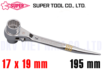 Cờ lê đuôi chuột Super Tools SSR1719H