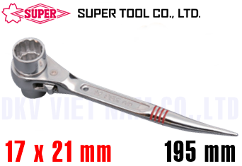 Cờ lê đuôi chuột Super Tools SSR1721H