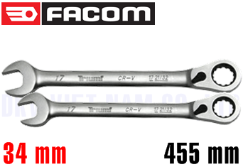 Cờ lê vòng miệng Facom 467B.34