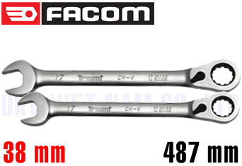 Cờ lê vòng miệng Facom 467B.38