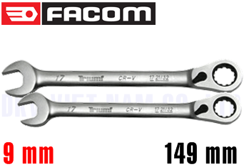 Cờ lê vòng miệng Facom 467B.9