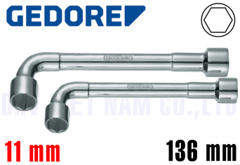 Ống điếu lục giác Gedore 25 PK 11