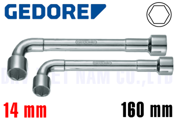 Ống điếu lục giác Gedore 25 PK 14