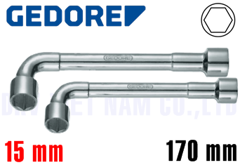 Ống điếu lục giác Gedore 25 PK 15