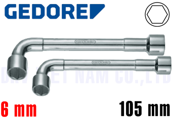 Ống điếu lục giác Gedore 25 PK 6