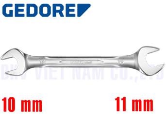 Cờ lê miệng hở Gedore 6 10x11