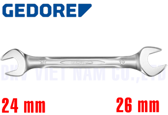 Cờ lê miêng hở Gedore 6 24x26