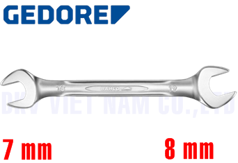 Cờ lê miệng hở Gedore 6 7x8