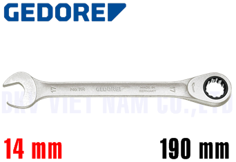 Cờ lê vòng miệng Gedore 7 R 14